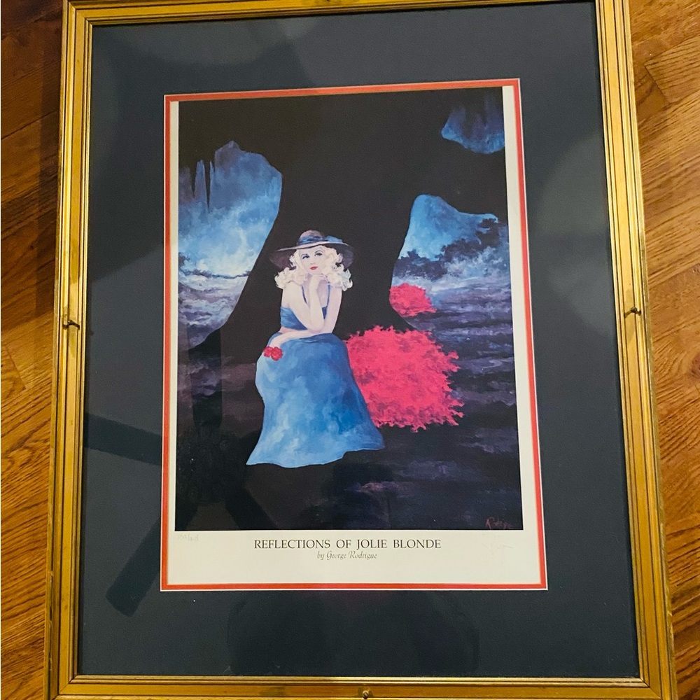 “Reflections of Jolie Blonde” 139/948 by George Rodrigue, signed
